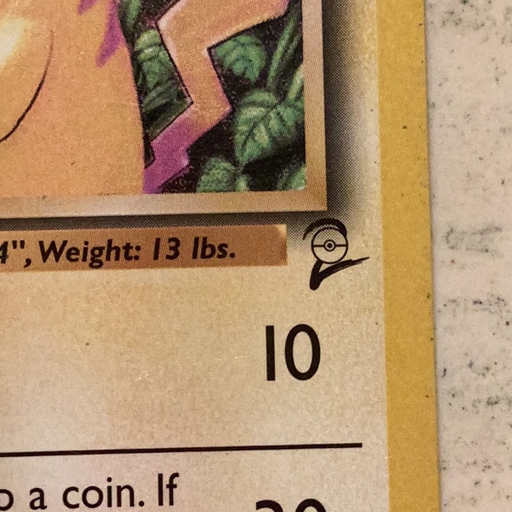 Pokemon Pikachu 1999 87/130 Base Set 2 #87 TCG Pokemon Card - Picture 4 of 6